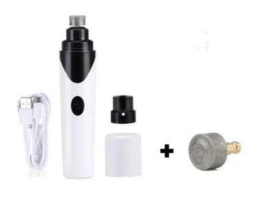 Painless Pet Nail Grinder – Quiet & USB Rechargeable