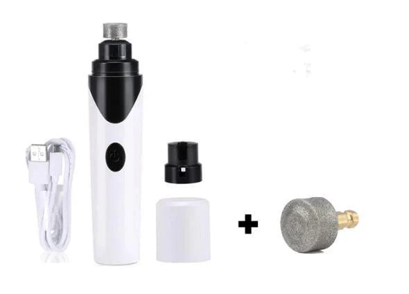 Painless Pet Nail Grinder – Quiet & USB Rechargeable