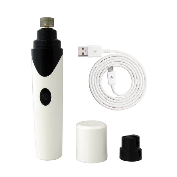 Painless Pet Nail Grinder – Quiet & USB Rechargeable