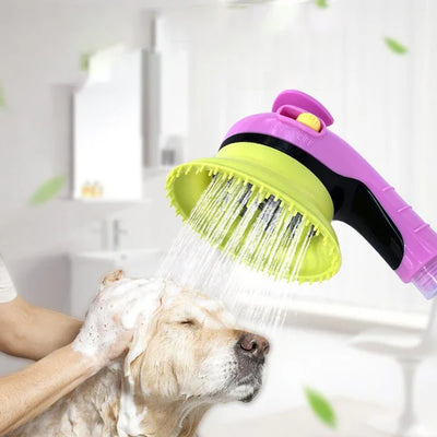 Pet Shower & Massage Kit – Gentle Bathing Tool for Cats & Dogs