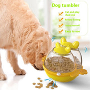Interactive Tumbler Dog Feeder Toy – Fun & Smart Food Dispenser