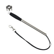 Premium Stainless Steel Hands-Free Bike Leash for Dogs