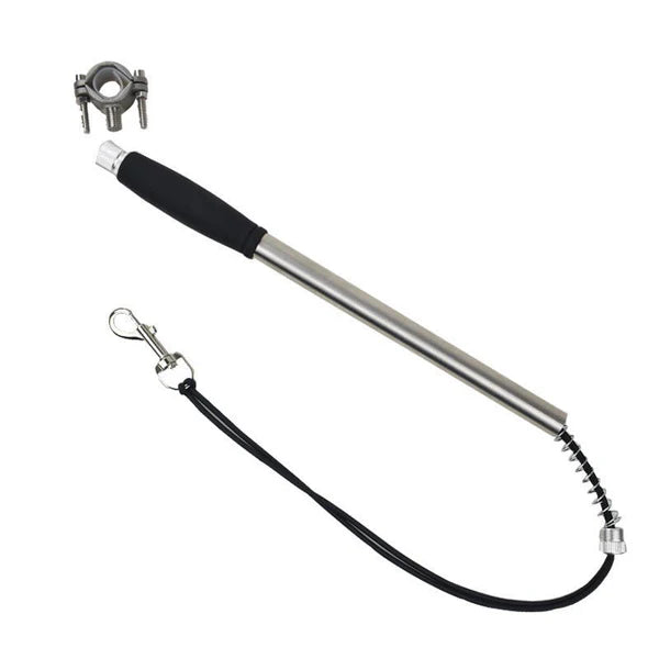 Premium Stainless Steel Hands-Free Bike Leash for Dogs
