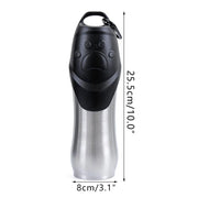 Stainless Steel Pets Drinking Water Bottle 24.00 AED