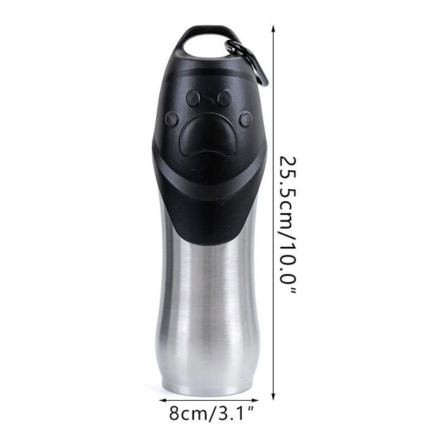 Stainless Steel Pets Drinking Water Bottle 24.00 AED