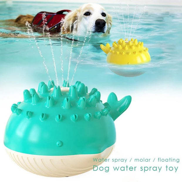 Electric Floating Water Spray Dog Toy – Multi-Functional Bath & Swim Pet Toy